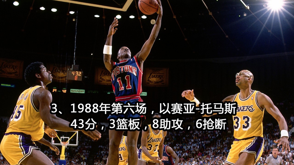 3、1988年第六场，以赛亚-托马斯