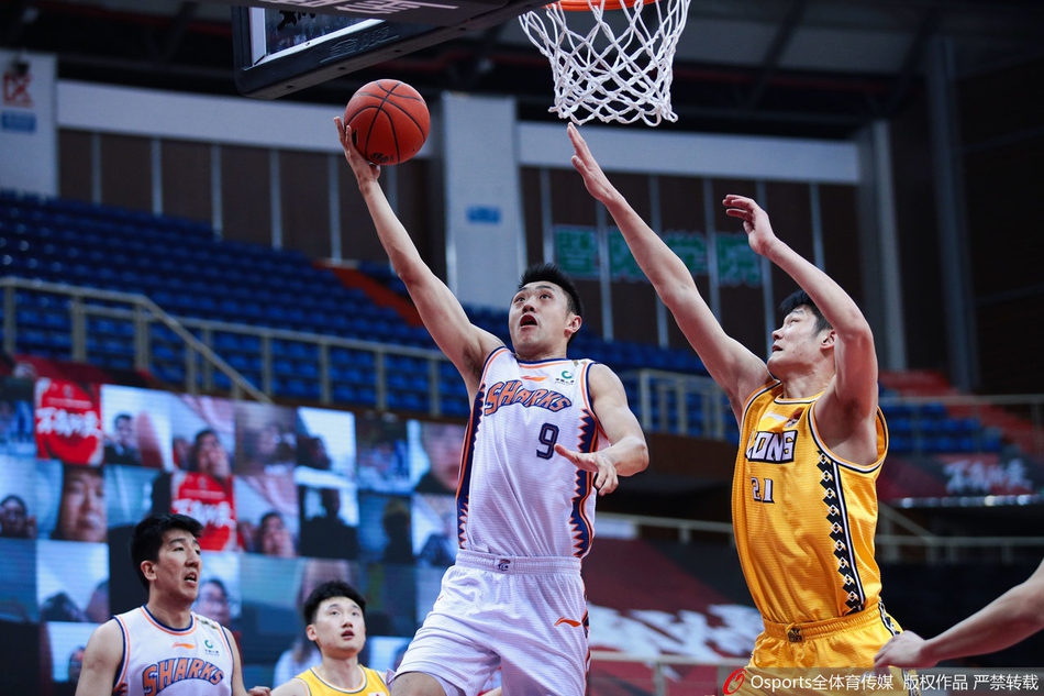 CBA第21轮：上海123-111广厦