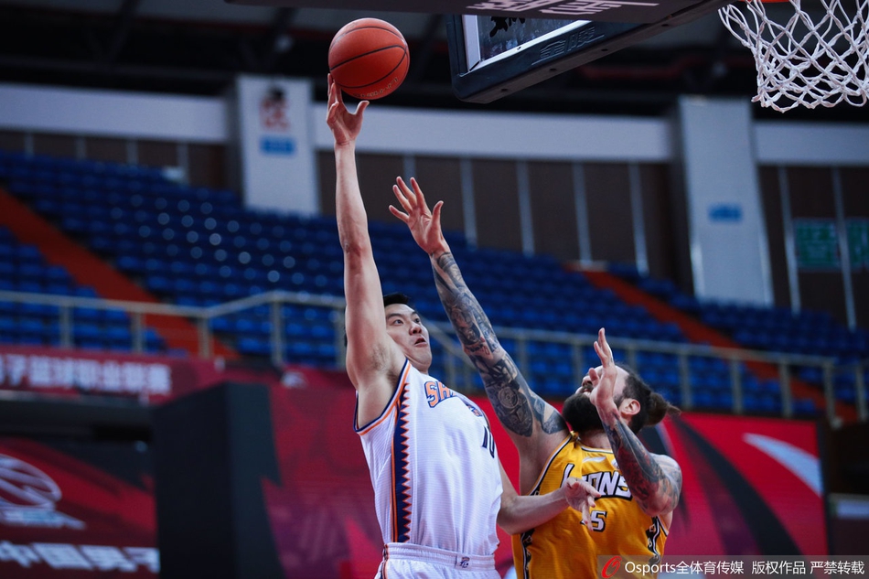 CBA第21轮：上海123-111广厦