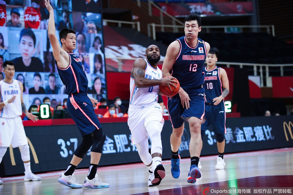 CBA第23轮：福建110-125广东