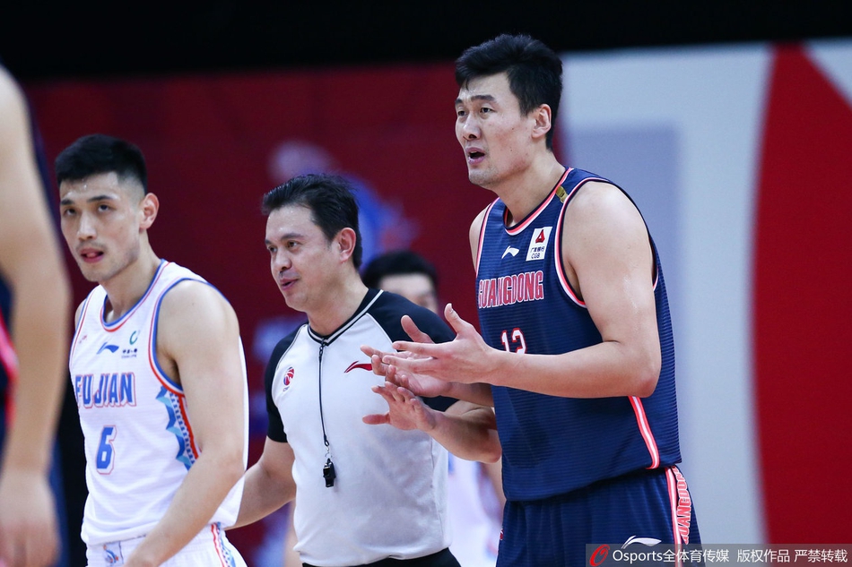 CBA第23轮：福建110-125广东