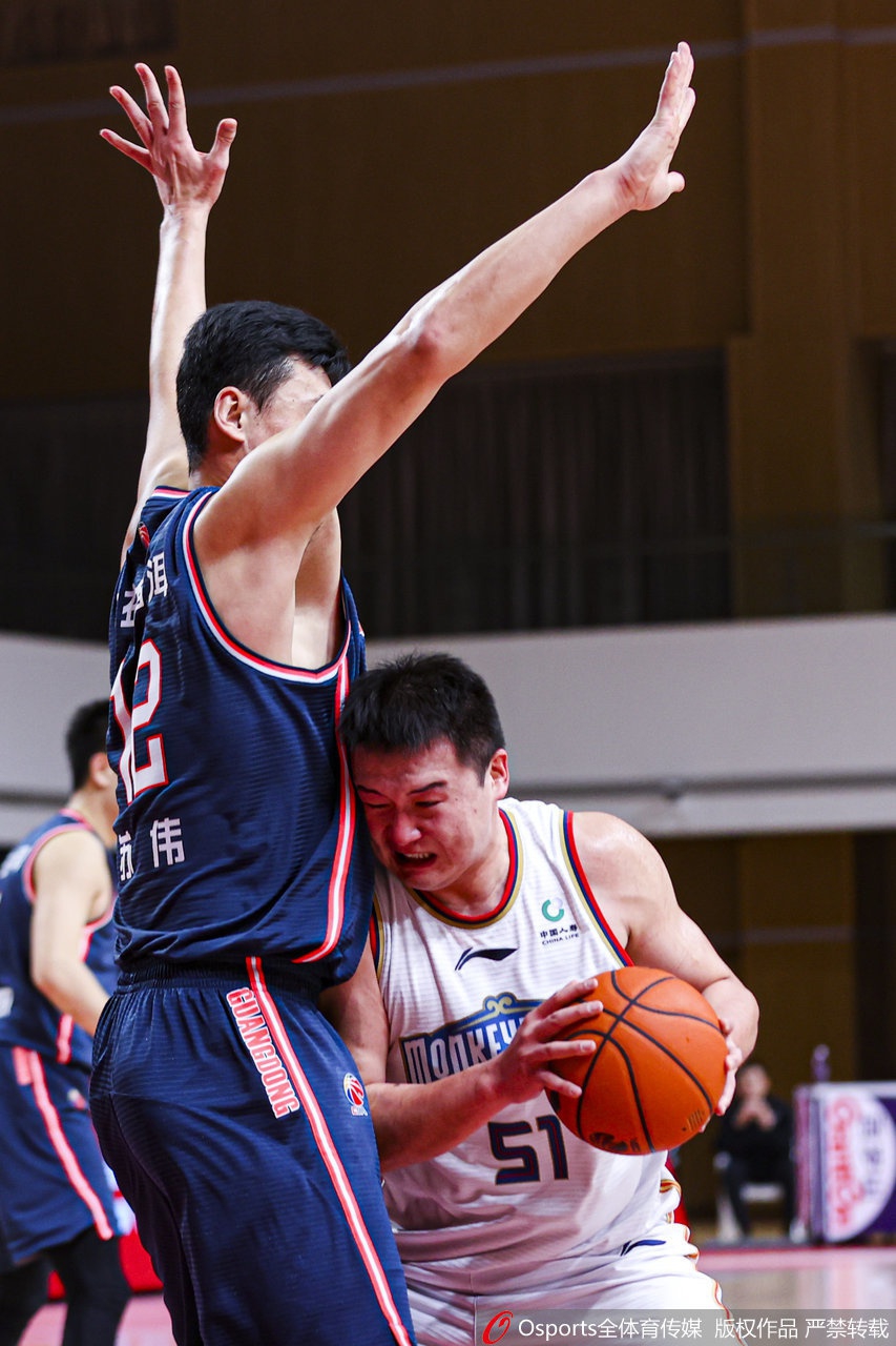 CBA第21轮：同曦92-114广东