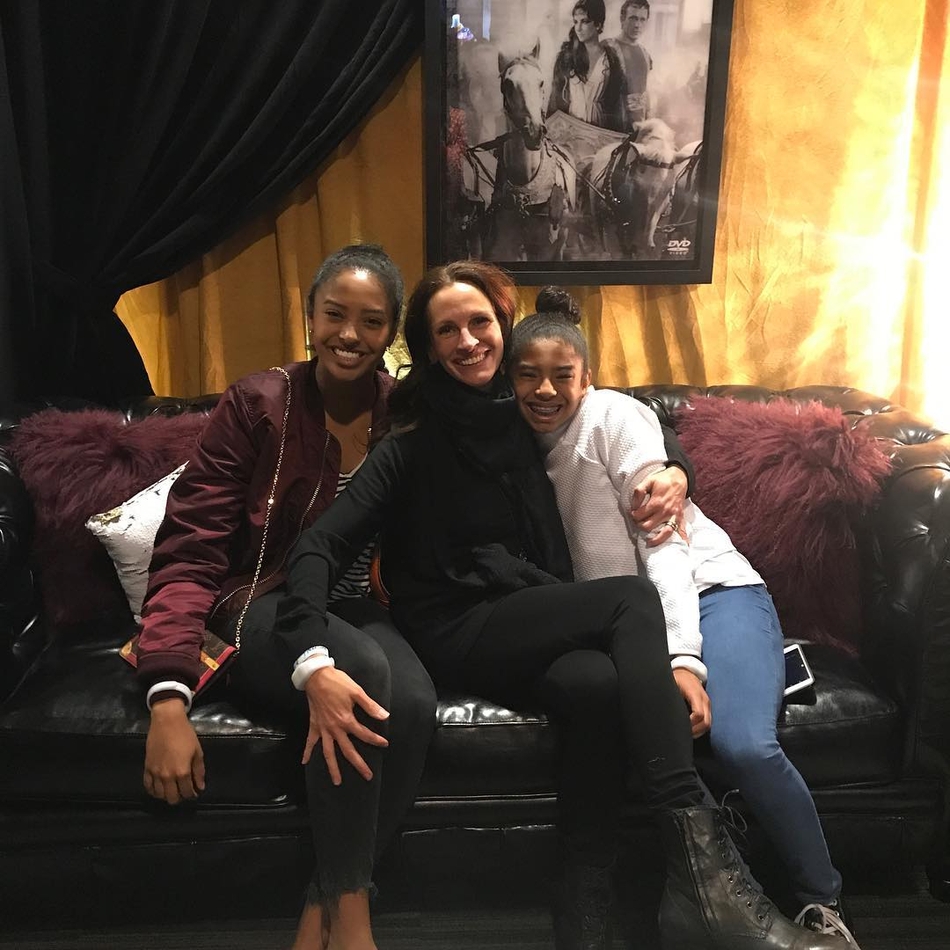 科比女儿与茱莉亚-罗伯茨