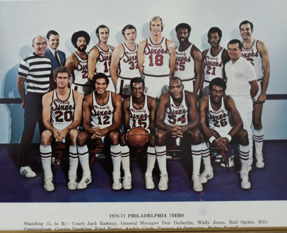 76人公布新球衣,西蒙斯复古造型帅炸！他们在纪念一个NBA历史纪录