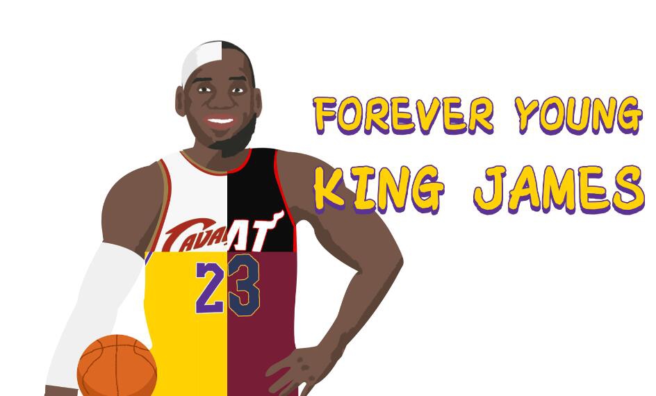 原创漫画祝詹姆斯35岁生日快乐！从小皇帝到gigi怪的35个神梗