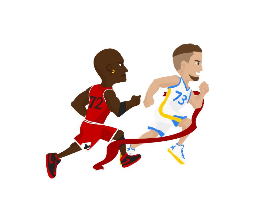 13张原创漫画回顾勇士王朝！73胜童工合同+吃鸡，这些梗你都懂吗