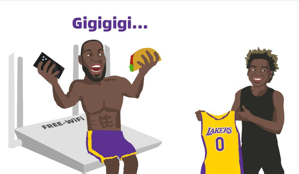 原创漫画祝詹姆斯35岁生日快乐！从小皇帝到gigi怪的35个神梗