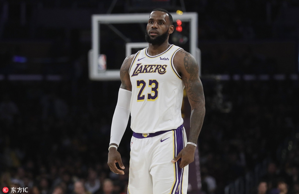 2、勒布朗-詹姆斯――1赔5