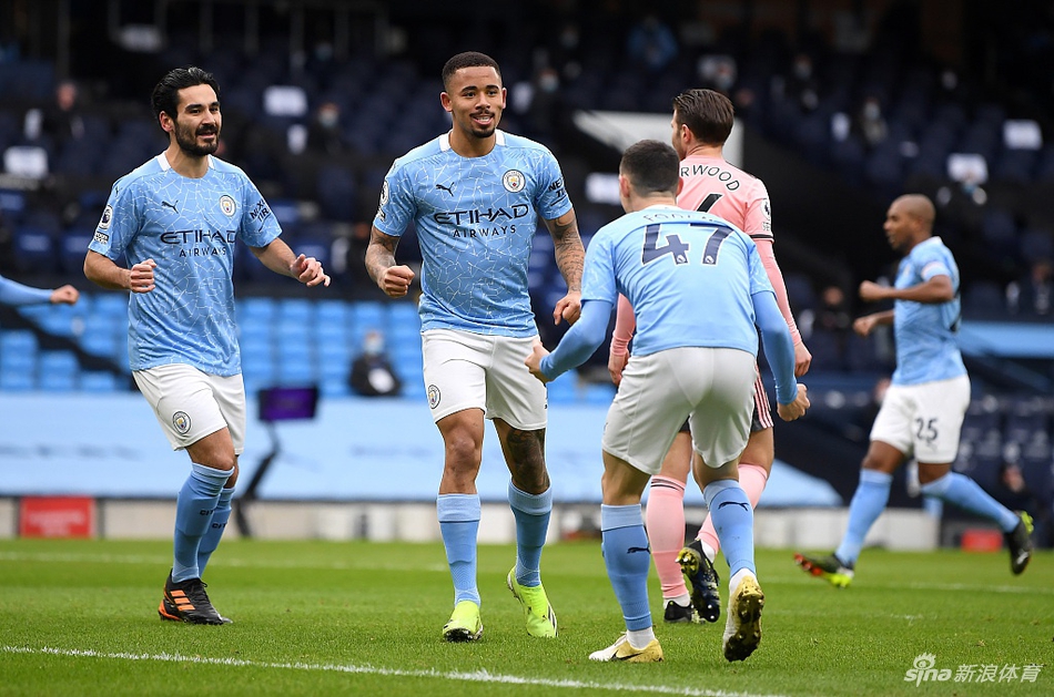 [英超]曼城1-0谢菲联