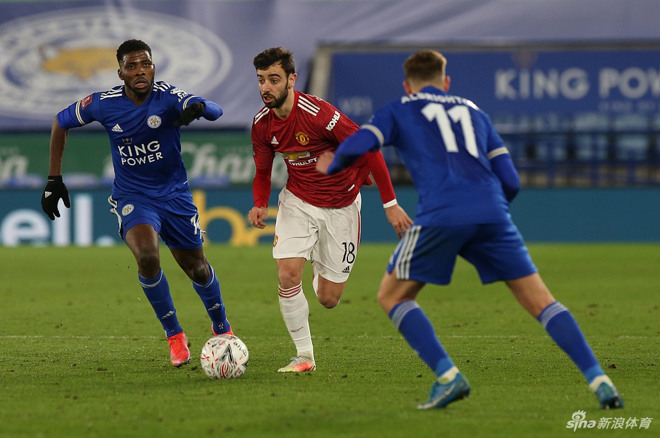[足总杯]莱斯特城3-1曼联