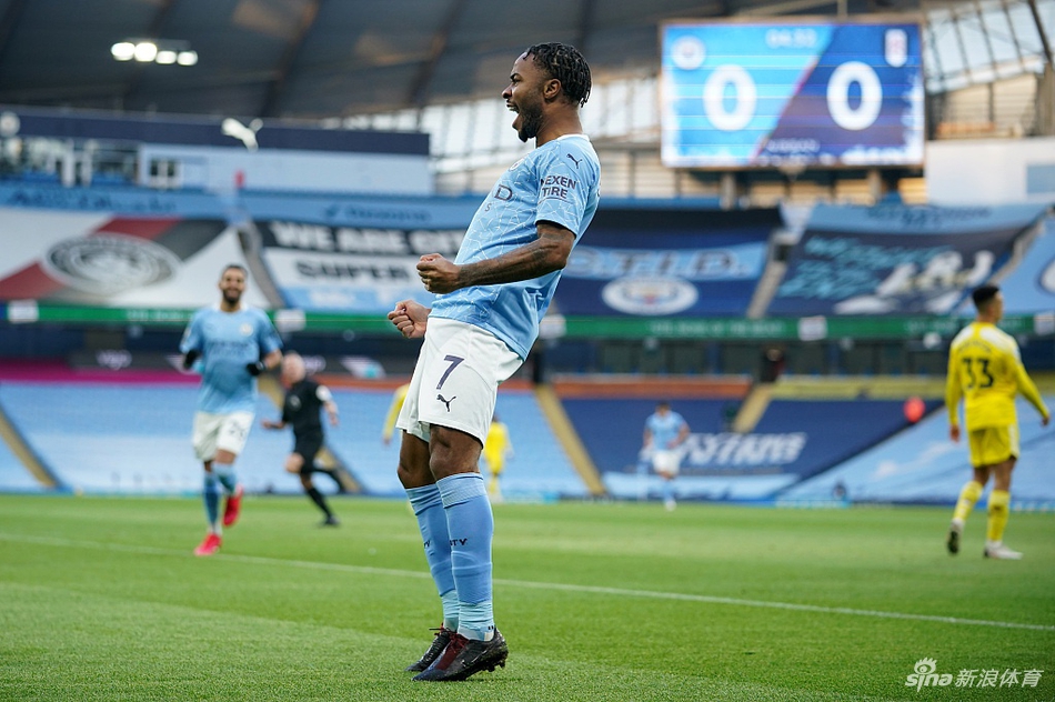 [英超]曼城2-0富勒姆
