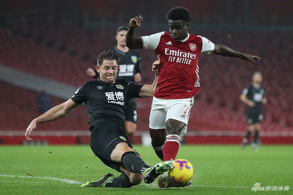 [英超]阿森纳0-1伯恩利