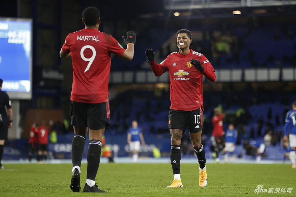 [联赛杯]埃弗顿0-2曼联