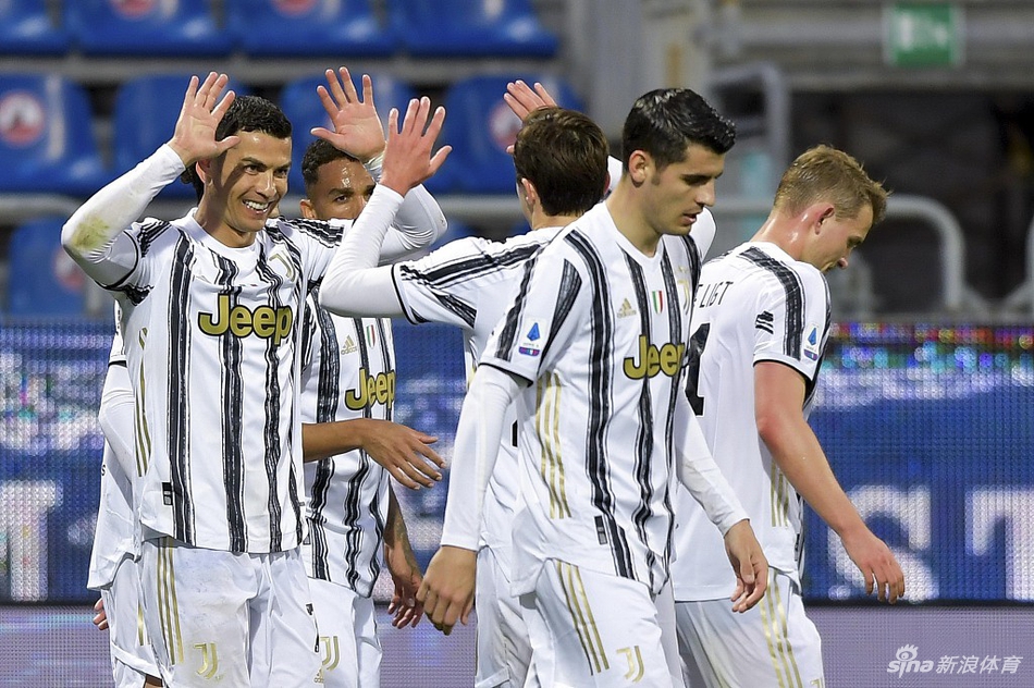 [意甲]卡利亚里1-3尤文 C罗上演完美帽子戏法