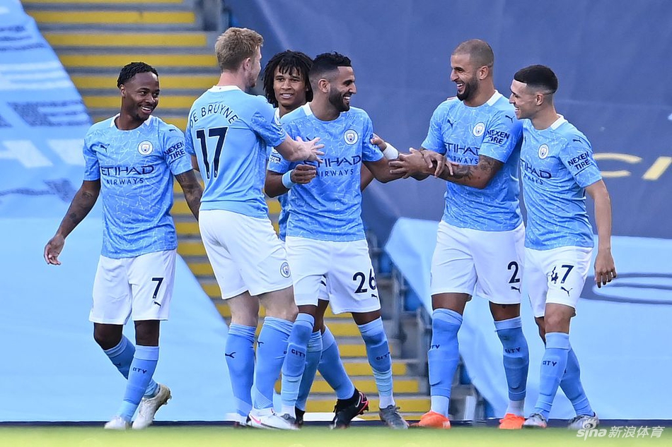 [英超]曼城2-5莱斯特城 瓦尔迪戴帽