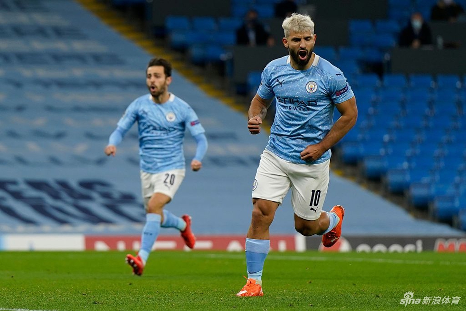 [欧冠]曼城3-1波尔图 阿圭罗破门