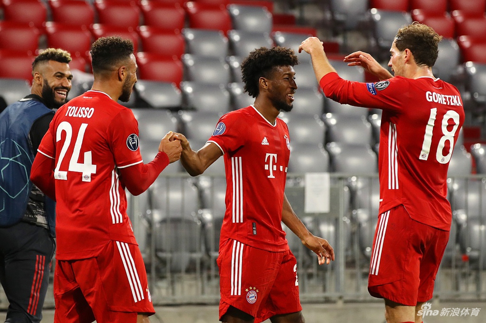 [欧冠]拜仁4-0马竞 科曼2射1传