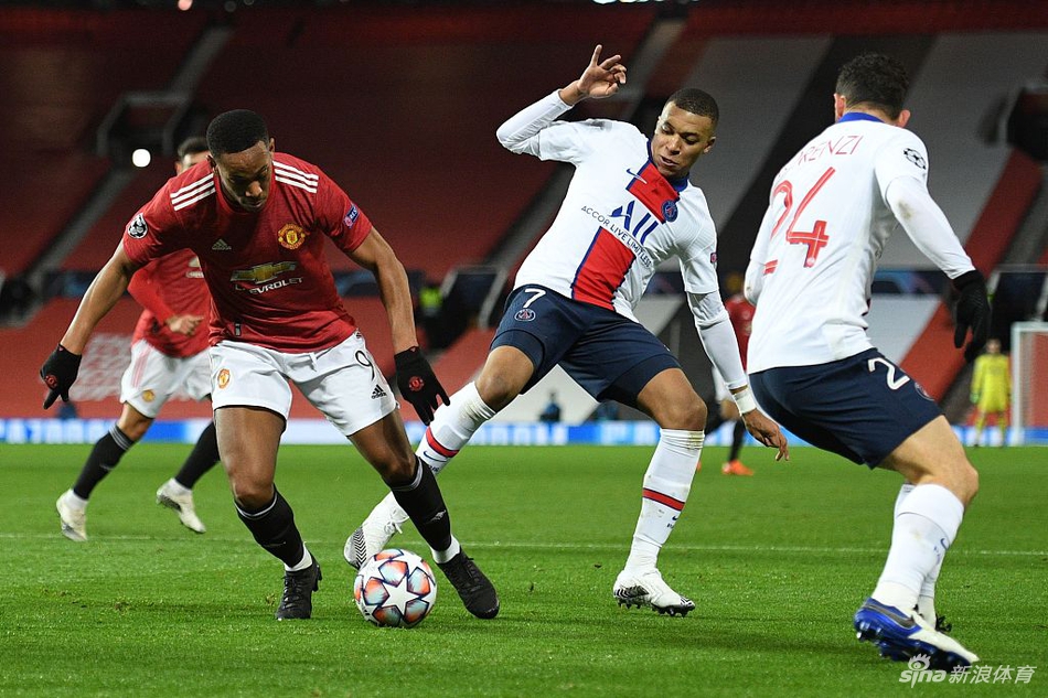 [欧冠]曼联1-3巴黎 内马尔双响