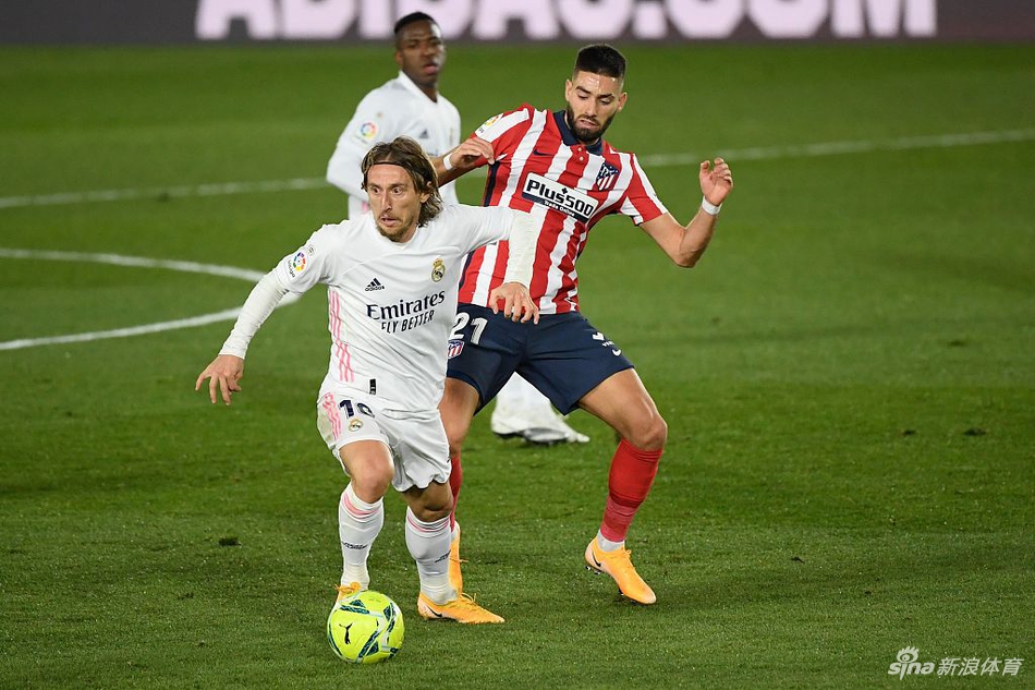 [西甲]皇马2-0马竞