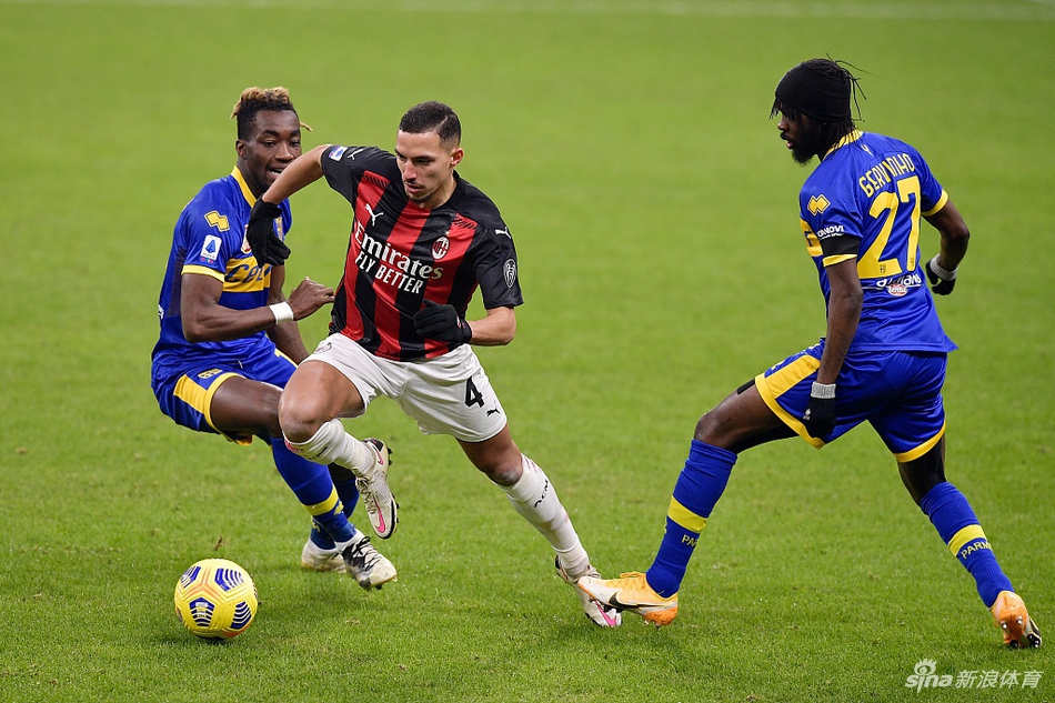 [意甲]AC米兰2-2帕尔马