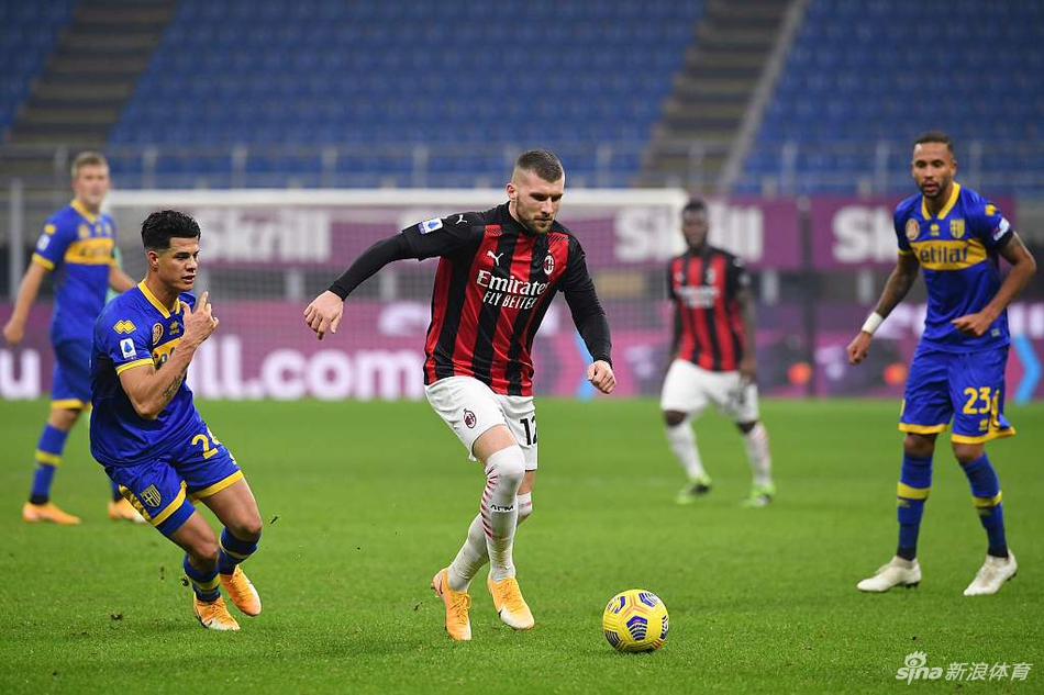 [意甲]AC米兰2-2帕尔马