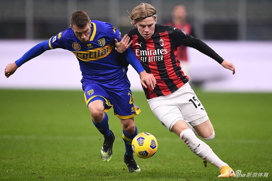 [意甲]AC米兰2-2帕尔马