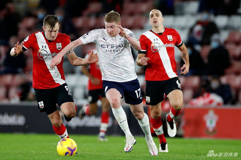 [英超]南安普敦0-1曼城