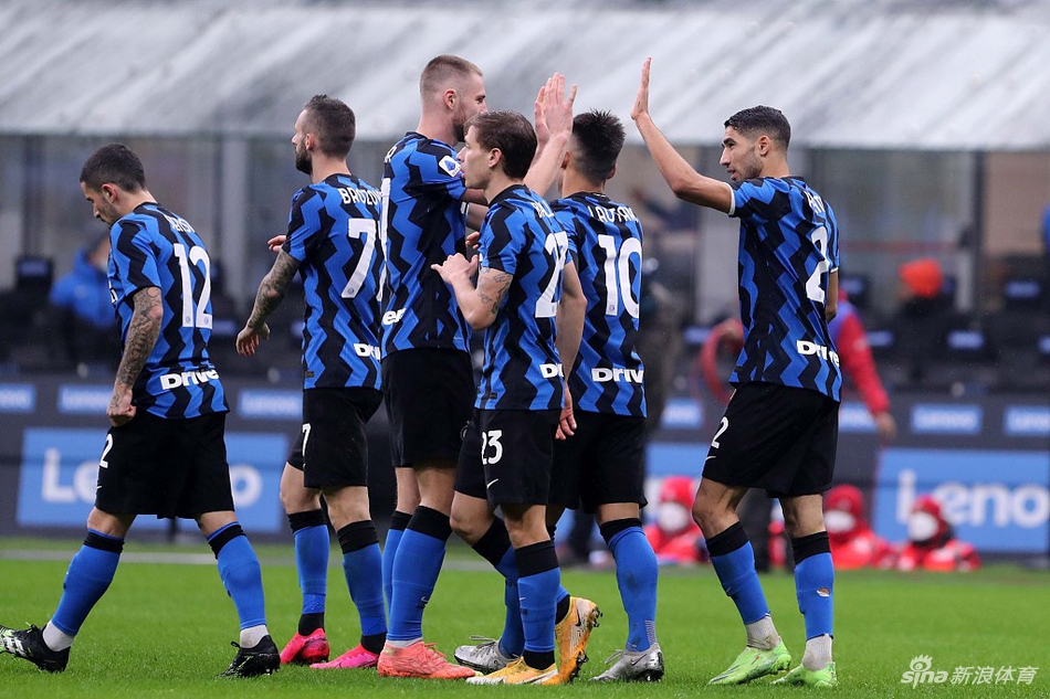 [意甲]国米2-1斯佩齐亚 卢卡库点射夺6连胜