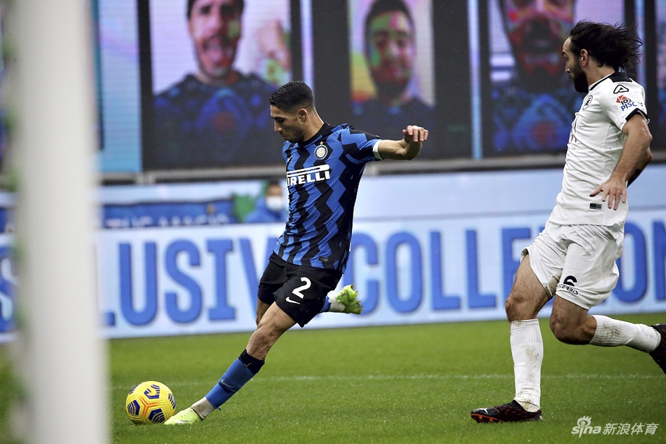 [意甲]国米2-1斯佩齐亚 卢卡库点射夺6连胜