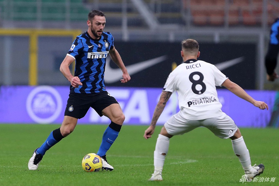 [意甲]国米2-1斯佩齐亚 卢卡库点射夺6连胜