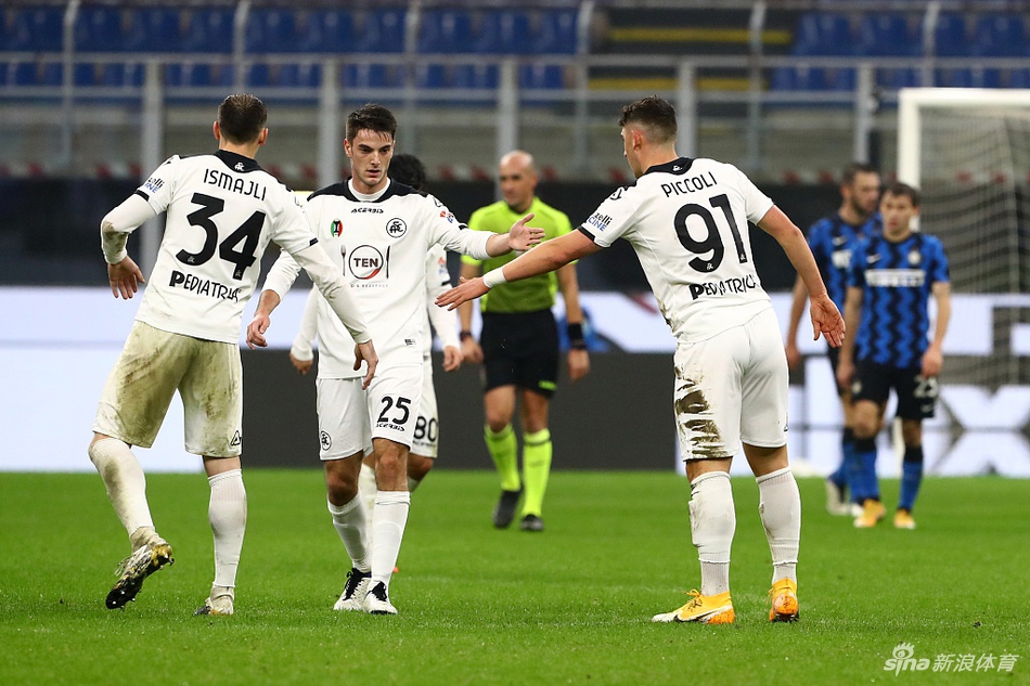 [意甲]国米2-1斯佩齐亚 卢卡库点射夺6连胜