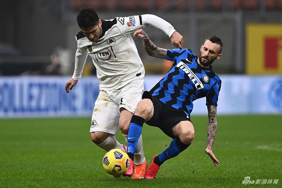 [意甲]国米2-1斯佩齐亚 卢卡库点射夺6连胜