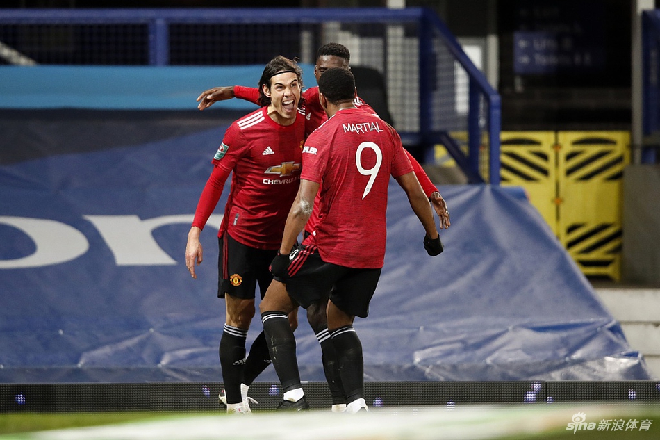 [联赛杯]埃弗顿0-2曼联