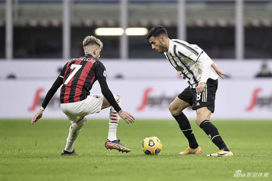 [意甲]AC米兰1-3尤文