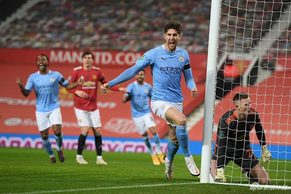 [联赛杯]曼联0-2曼城