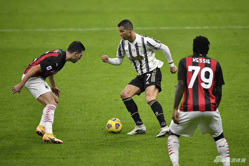 [意甲]AC米兰1-3尤文
