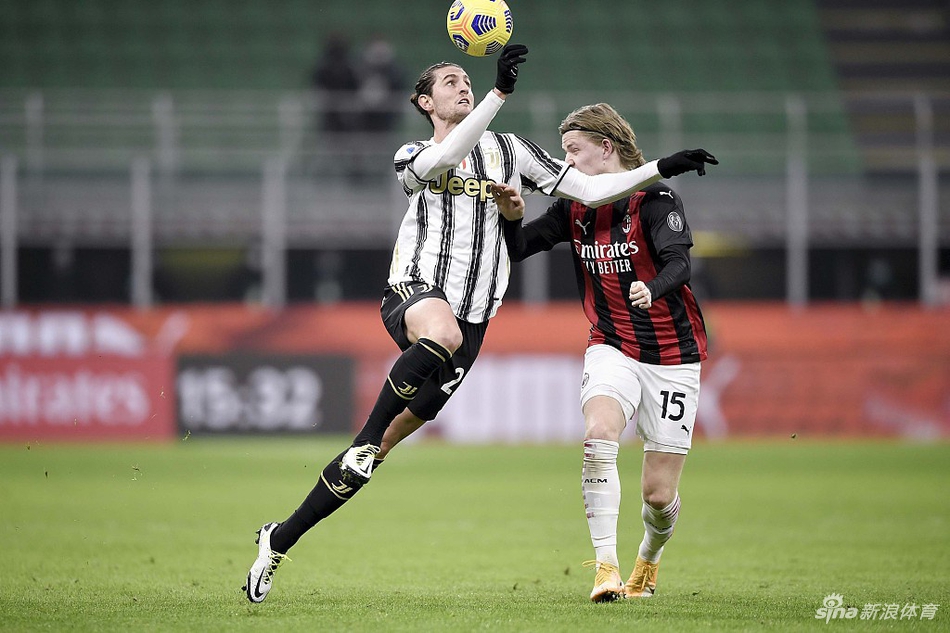 [意甲]AC米兰1-3尤文