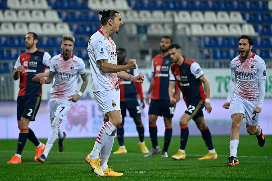 [意甲]卡利亚里0-2AC米兰