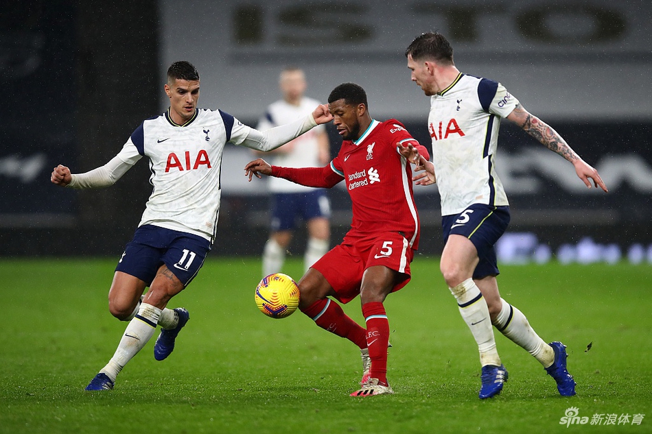 [英超]热刺1-3利物浦