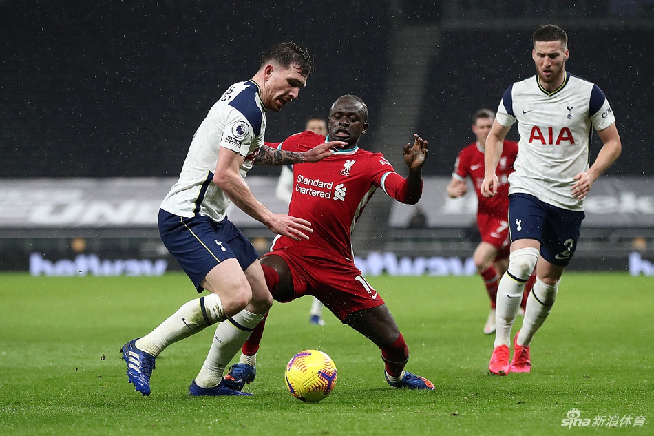 [英超]热刺1-3利物浦