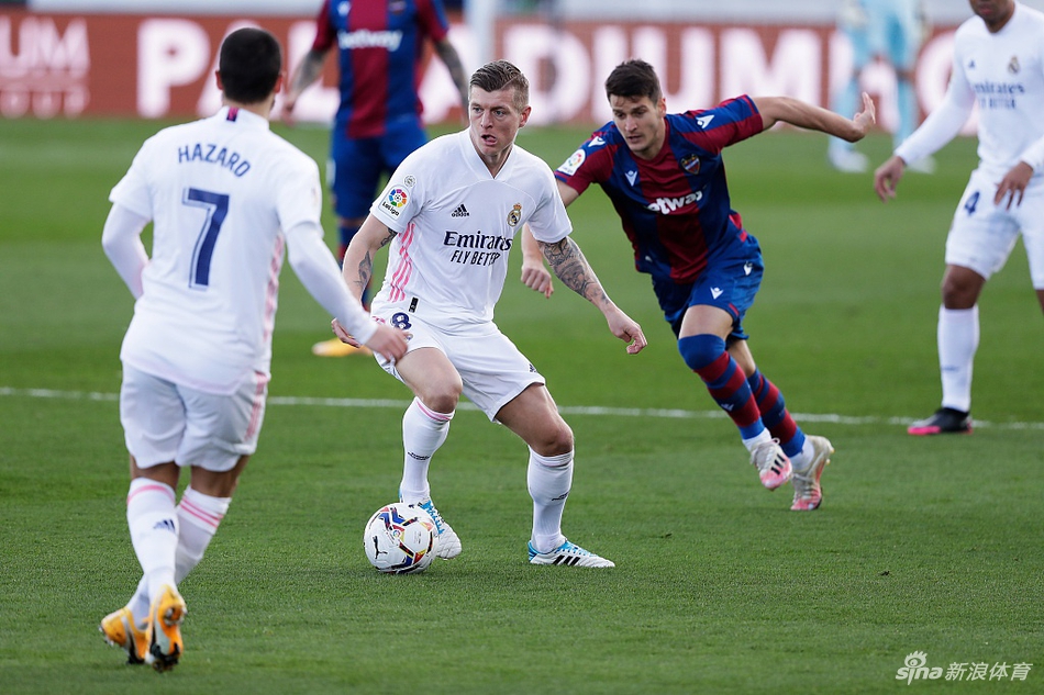 [西甲]皇马1-2莱万特