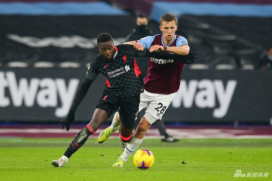 [英超]西汉姆1-3利物浦