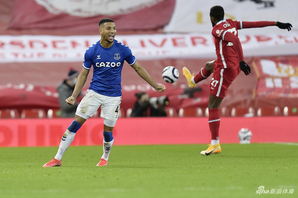 [英超]利物浦0-2埃弗顿