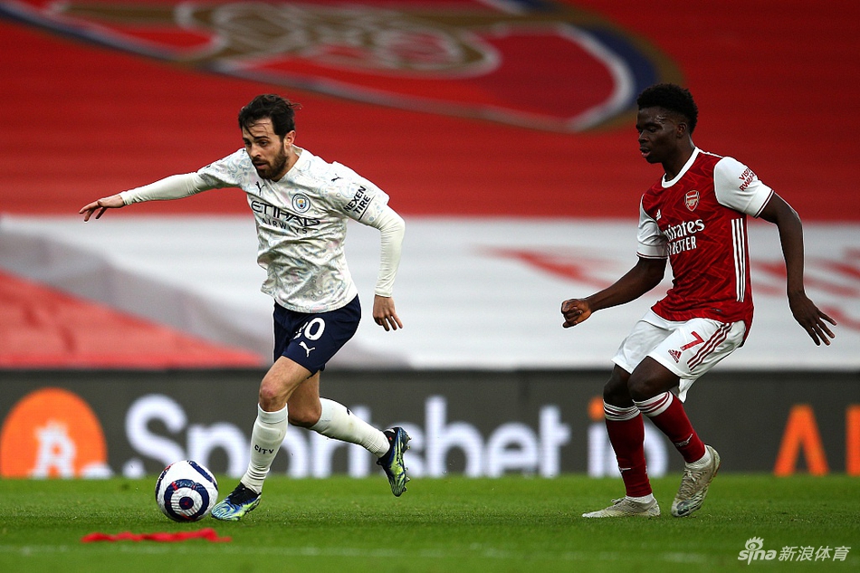 [英超]阿森纳0-1曼城