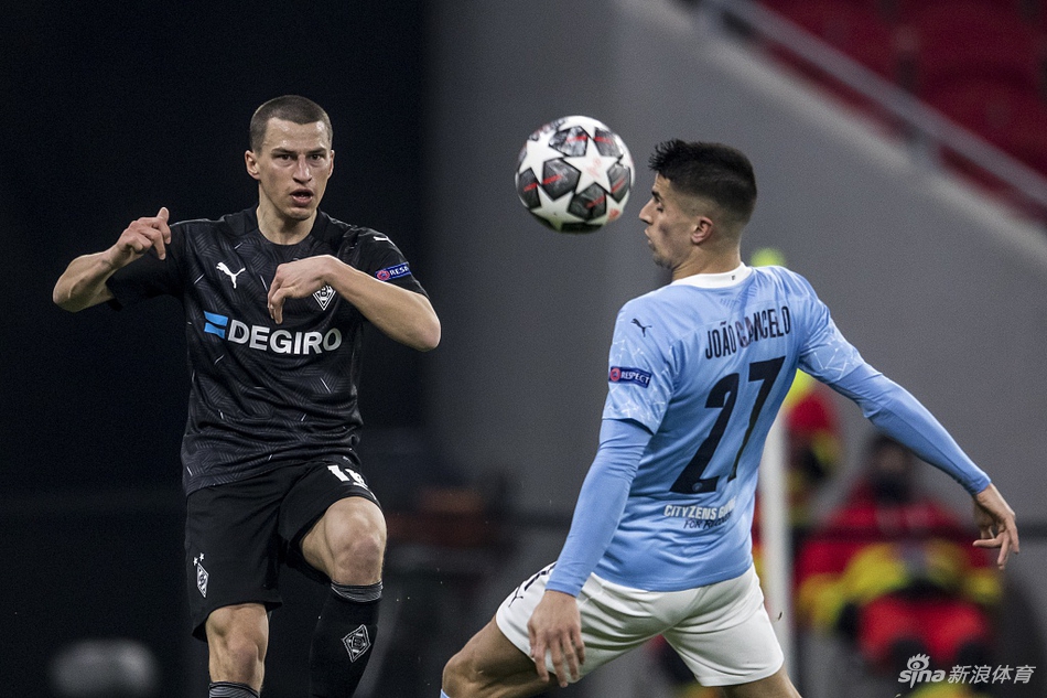 [欧冠]门兴0-2曼城 贝尔纳多传射