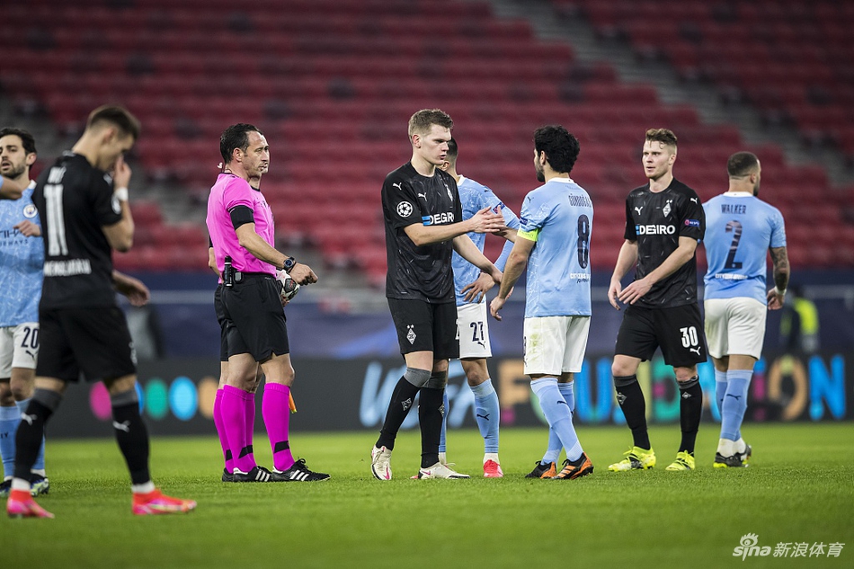 [欧冠]门兴0-2曼城 贝尔纳多传射