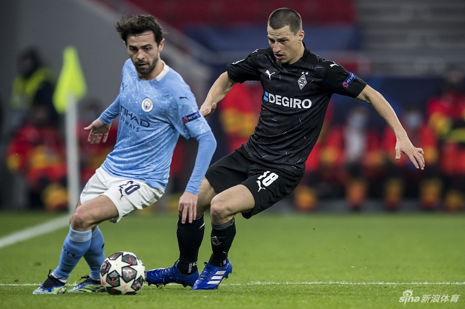 [欧冠]门兴0-2曼城 贝尔纳多传射