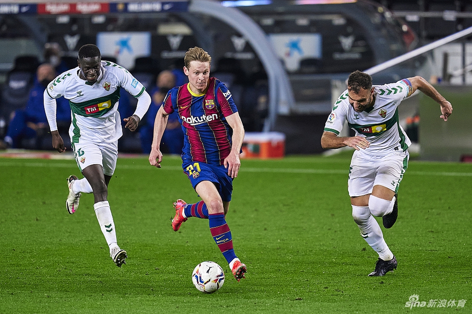 [西甲]巴萨3-0埃尔切  梅西梅开二度