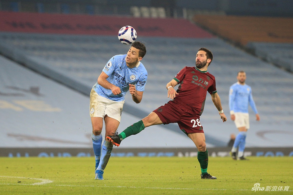 [英超]曼城4-1狼队