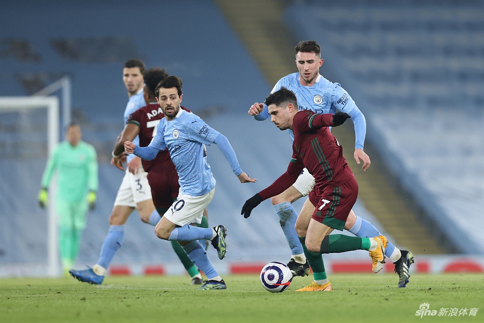 [英超]曼城4-1狼队
